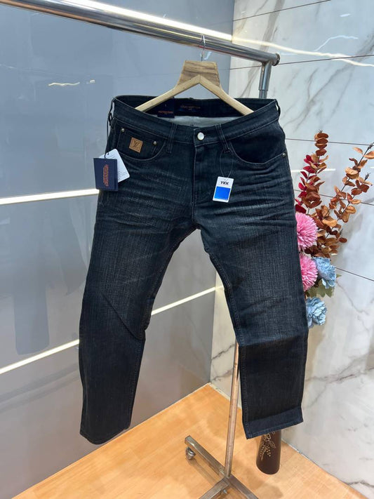 Louis Vuitton Men’s Dark Blue Slim Fit Denim Jeans - Pihu Car Spa